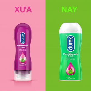 Gel Bôi Trơn Durex Play Massage 2in1 200ML