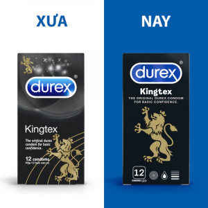 bao cao su durex kingtex