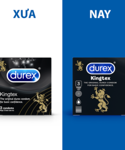 Bao cao su durex kingtex