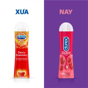 gel bôi trơn durex dâu