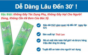 Xịt kéo dài Longtime ngựa thái hiệu quả chống xuất tinh sớm