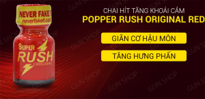 Chai Hít Popper Rush Original Red 10ML