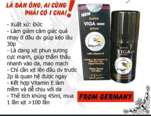 Chai Xịt Viga 50000 Kéo Dài Thời Gian