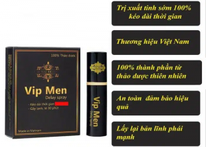 Chai xịt kéo dài thời gian Vipmen