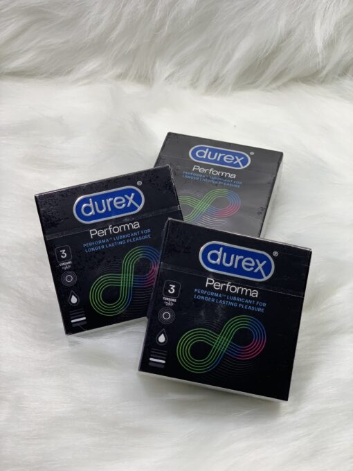 bao cao su durex performa hộp 3 cái