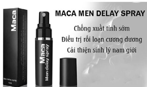 chai xịt kéo dài thời gian Maca