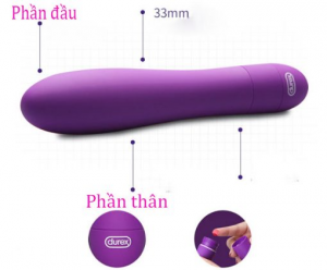 Cây Rung Massage Durex V-Vibe Rung Mạnh