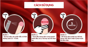 Hướng dẫn sử dụng xịt chống xuất tinh sớm cho nam giới đúng cách