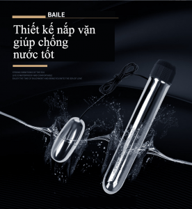 Trứng Rung Inox 2 Đầu Rung Mạnh