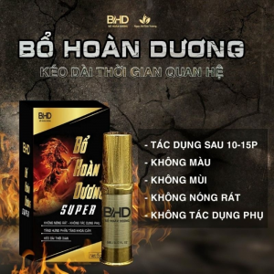 Gel bôi trơn kéo dài thời gian Bổ Hoàn Dương Super