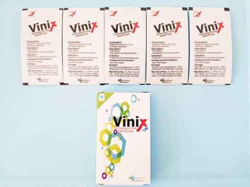 Tem Ngậm Vinix Hàn Quốc Hộp 10 Tem